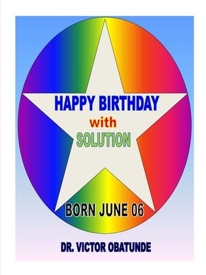 cover image of BORN JUNE 06
